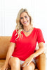 Keep it Iconic Short Sleeve V-neck T-Shirt