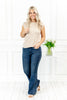 Rhinestone Detail Mid Rise Flare Jeans