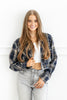 *DOORBUSTER* Cozy Pines Plaid Cropped Shacket