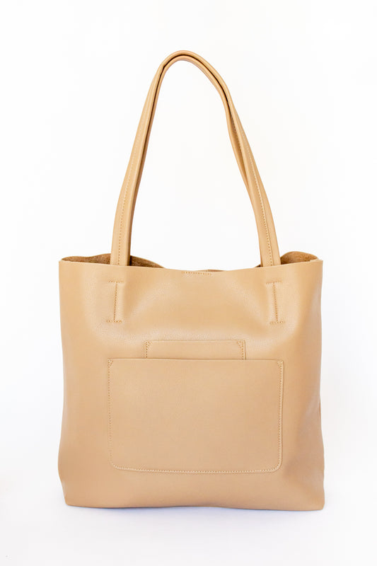 Metro Pocket Shoulder Tote Bag