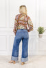 Wild Ride Retro Wide Cuff Judy Blue Jeans