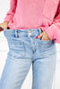 New Obsession Front Patch Pocket Flare Jeans