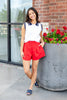 Here For Fun Pleated Shorts