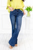 Ember Horizon Mid Rise Flare Lovervet Jeans