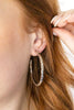 Luxe Texture Hoop Earrings