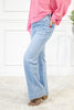 New Obsession Front Patch Pocket Flare Jeans