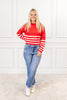 *DOORBUSTER* Between the Lines Striped Sweater