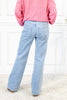 New Obsession Front Patch Pocket Flare Jeans