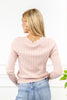 Soft Stitches Scalloped Neck Sweater