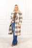 *DOORBUSTER* Frosted Comfort Long Plaid Jacket