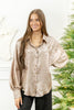 Stardust Metallic Button Down Shirt