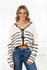 Tied in Stripes Bow Sweater