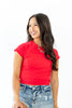 Sky's The Limit Cropped Tee