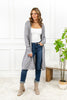 Drift Away Open Front Long Cardigan