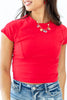 Sky's The Limit Cropped Tee