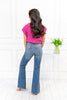 Coastline Blues Tummy Control Flare Jeans