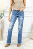 Kick the Dust Distressed Bootcut Judy Blue Jeans