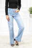 New Obsession Front Patch Pocket Flare Jeans