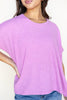 Nothing Extra Dolman Short Sleeve Top