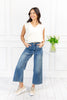 Honey Creek Utility Pocket Wide Crop Judy Blue Jeans