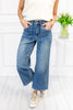 Honey Creek Utility Pocket Wide Crop Judy Blue Jeans