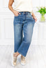 Honey Creek Utility Pocket Wide Crop Judy Blue Jeans