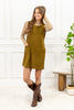 *DOORBUSTER* Classic Trendsetter Corduroy Mini Dress