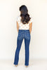 Worth the Wait Mid Rise Slim Bootcut Jeans