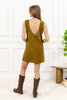 *DOORBUSTER* Classic Trendsetter Corduroy Mini Dress