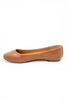 On Your Toes Ballet Flats in Camel