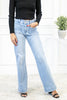 New Obsession Front Patch Pocket Flare Jeans