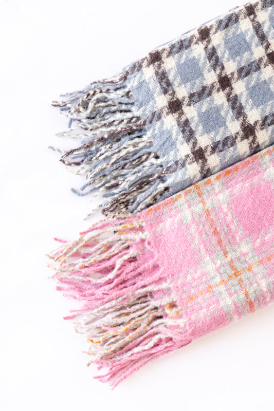 Cozy Moments Plaid Scarf