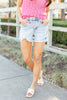 Keepin' It Sunny Cut-Off Denim Shorts