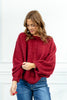 Slouchy Seamed Loose Fit Sweater