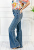 Coastline Blues Tummy Control Flare Jeans