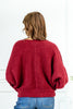 Slouchy Seamed Loose Fit Sweater