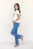 Whisked Away Slim Bootcut Lovervet Jeans