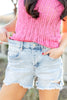 Keepin' It Sunny Cut-Off Denim Shorts