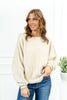 Slouchy Seamed Loose Fit Sweater