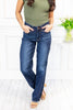 Girl Next Door Mid Rise Straight Leg Judy Blue Jeans