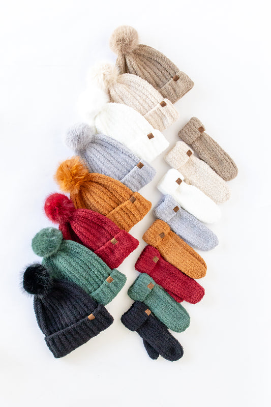 Woodland Warmth Beanie & Mitten Set