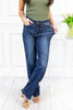 Girl Next Door Mid Rise Straight Leg Judy Blue Jeans