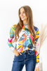 Tropical Escape Mesh Layering Top