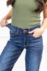 Girl Next Door Mid Rise Straight Leg Judy Blue Jeans