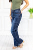 Girl Next Door Mid Rise Straight Leg Judy Blue Jeans