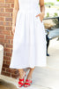 Flowing Free Midi Dress