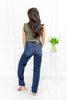 Girl Next Door Mid Rise Straight Leg Judy Blue Jeans