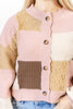 *DOORBUSTER* Playful Texture Colorblock Cardigan