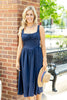 Flowing Free Midi Dress