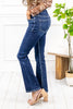 Western Chic Mid Rise Bootcut Mica Denim Jeans